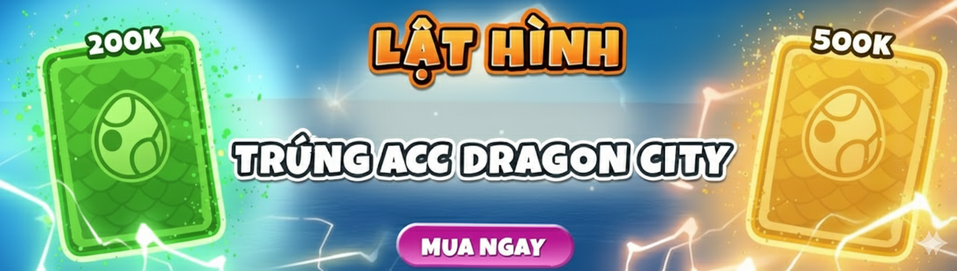 Lật hình trúng Acc Dragon City